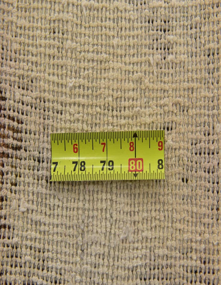 Detail image of 4' 6 x 7' 3  Hand Knotted Ultra Vintage Persian Wool Rug