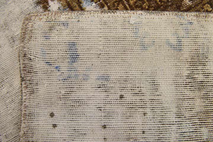 4' 7 x 5' 10 Hand Knotted Ultra Vintage Persian Wool Rug