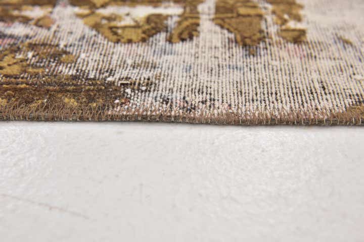 4' 7 x 5' 10 Hand Knotted Ultra Vintage Persian Wool Rug