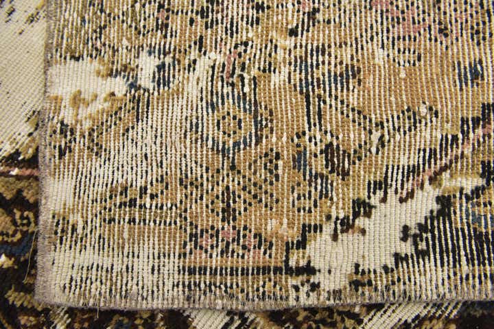 4' x 5' 9 Hand Knotted Ultra Vintage Persian Wool Rug