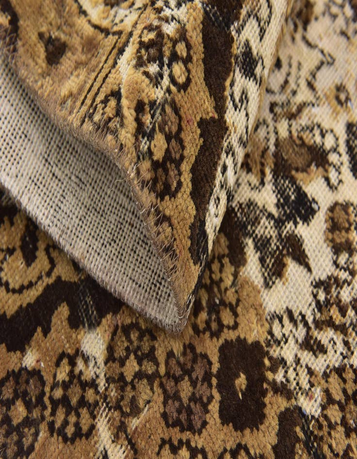 Detail image of 2' 8 x 4' 9  Hand Knotted Ultra Vintage Persian Wool Rug