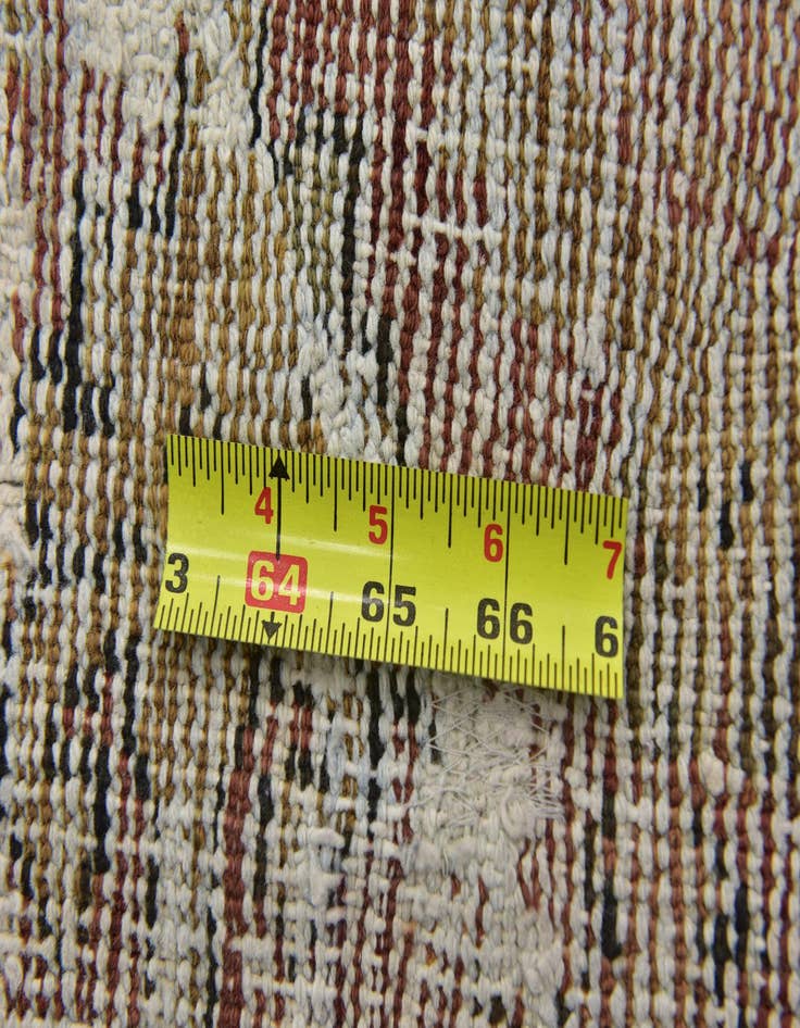 Detail image of 4' x 5' 10  Hand Knotted Ultra Vintage Persian Wool Rug
