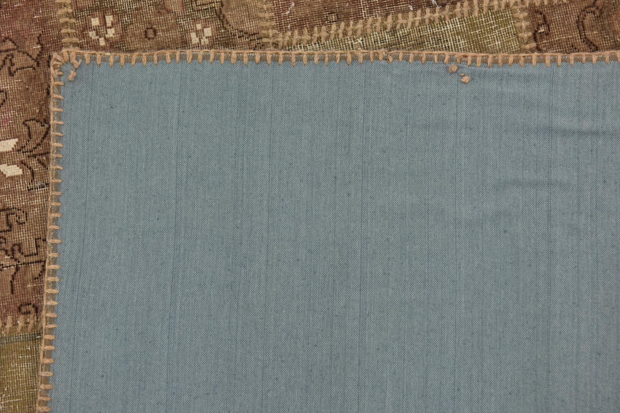 6' 10 x 10' 2 Hand Knotted Ultra Vintage Persian Wool Rug
