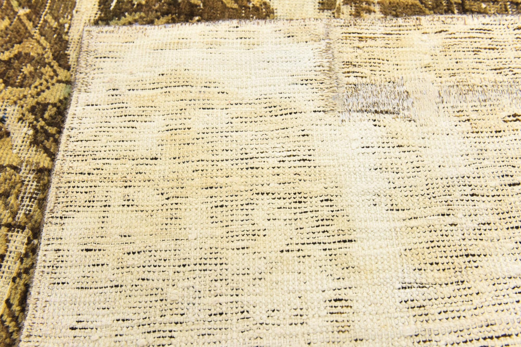 5' 10 x 8' 10 Hand Knotted Ultra Vintage Persian Wool Rug
