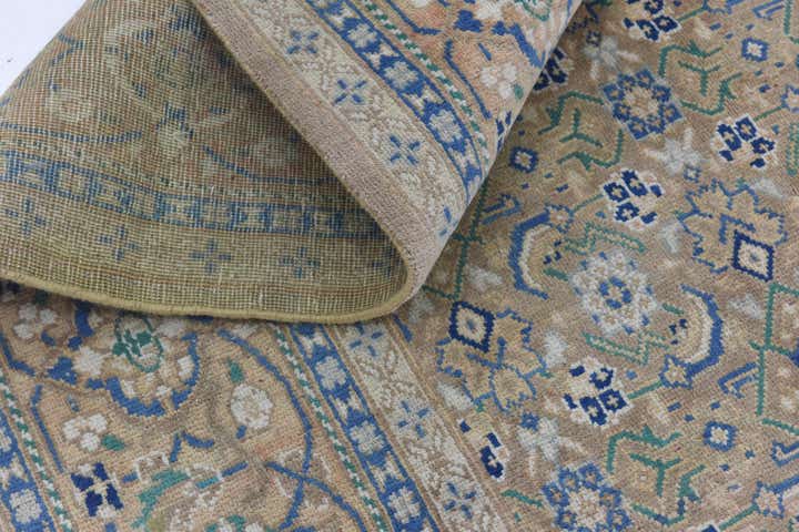 9' 6 x 12' 9 Hand Knotted Ultra Vintage Persian Wool Rug