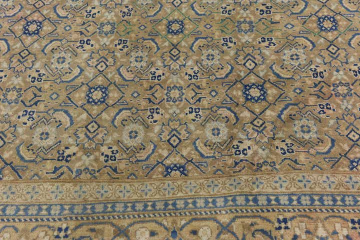 9' 6 x 12' 9 Hand Knotted Ultra Vintage Persian Wool Rug