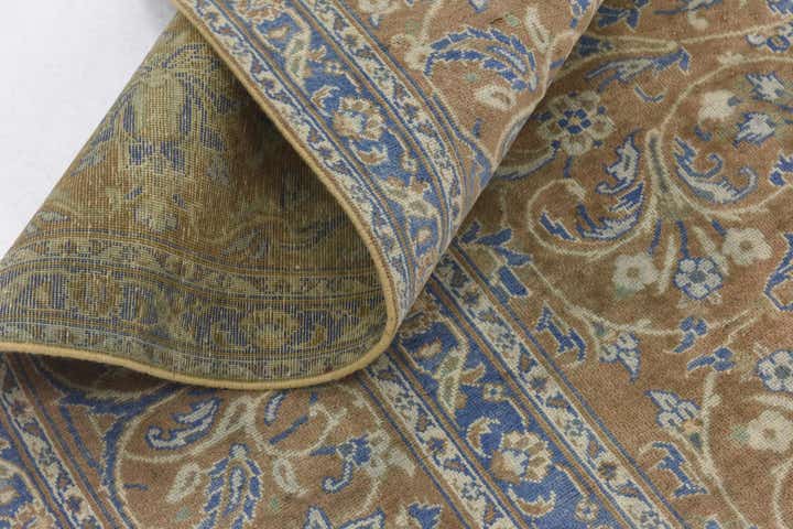 9' 3 x 12' 3 Hand Knotted Ultra Vintage Persian Wool Rug