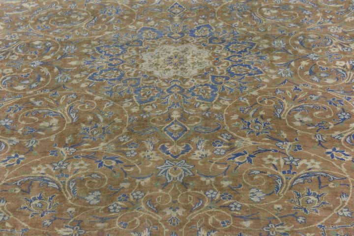 9' 3 x 12' 3 Hand Knotted Ultra Vintage Persian Wool Rug