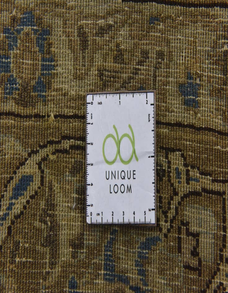 Detail image of 9' 7 x 12' 7  Hand Knotted Ultra Vintage Persian Wool Rug