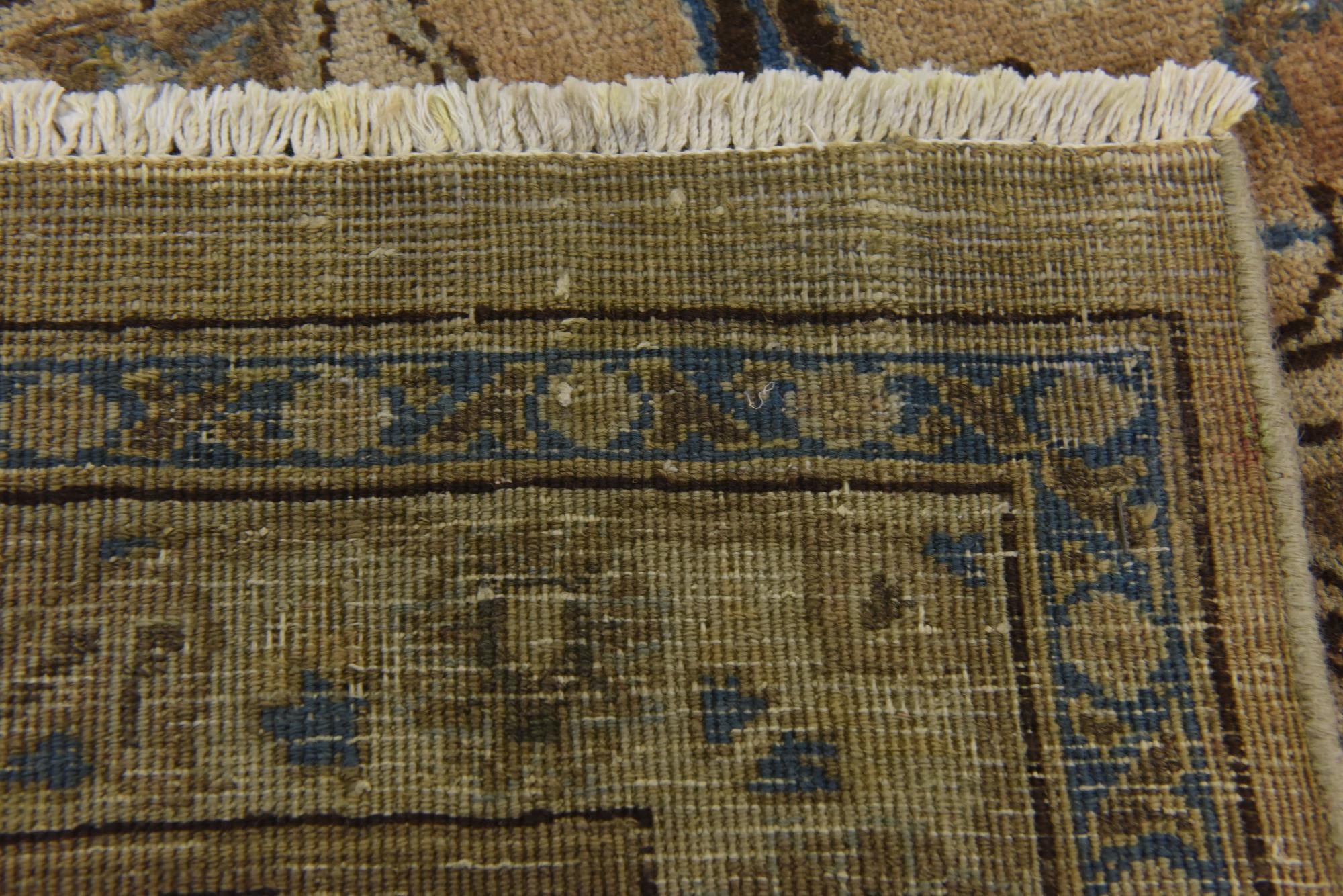 9' 7 x 12' 7 Hand Knotted Ultra Vintage Persian Wool Rug