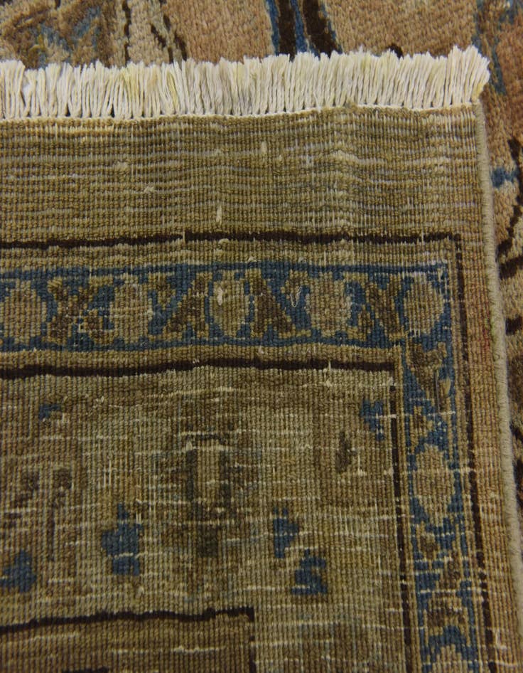 Detail image of 9' 7 x 12' 7  Hand Knotted Ultra Vintage Persian Wool Rug