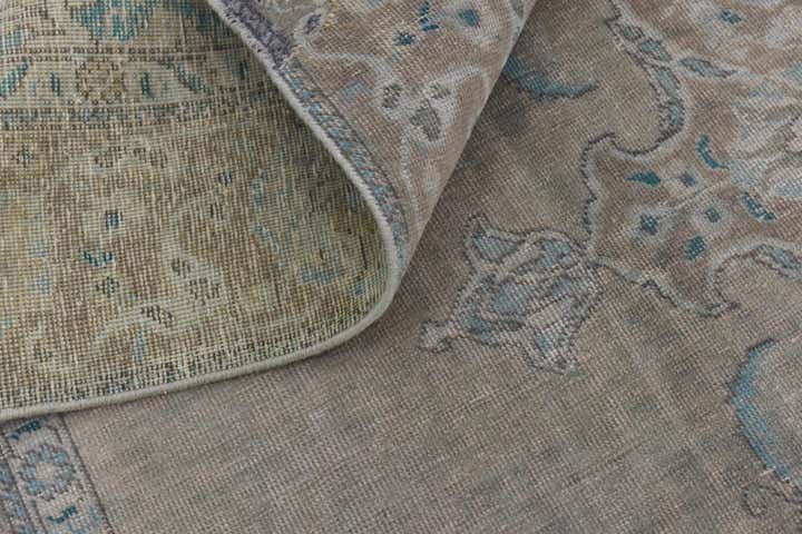 9' 5 x 12' 2 Hand Knotted Ultra Vintage Persian Wool Rug
