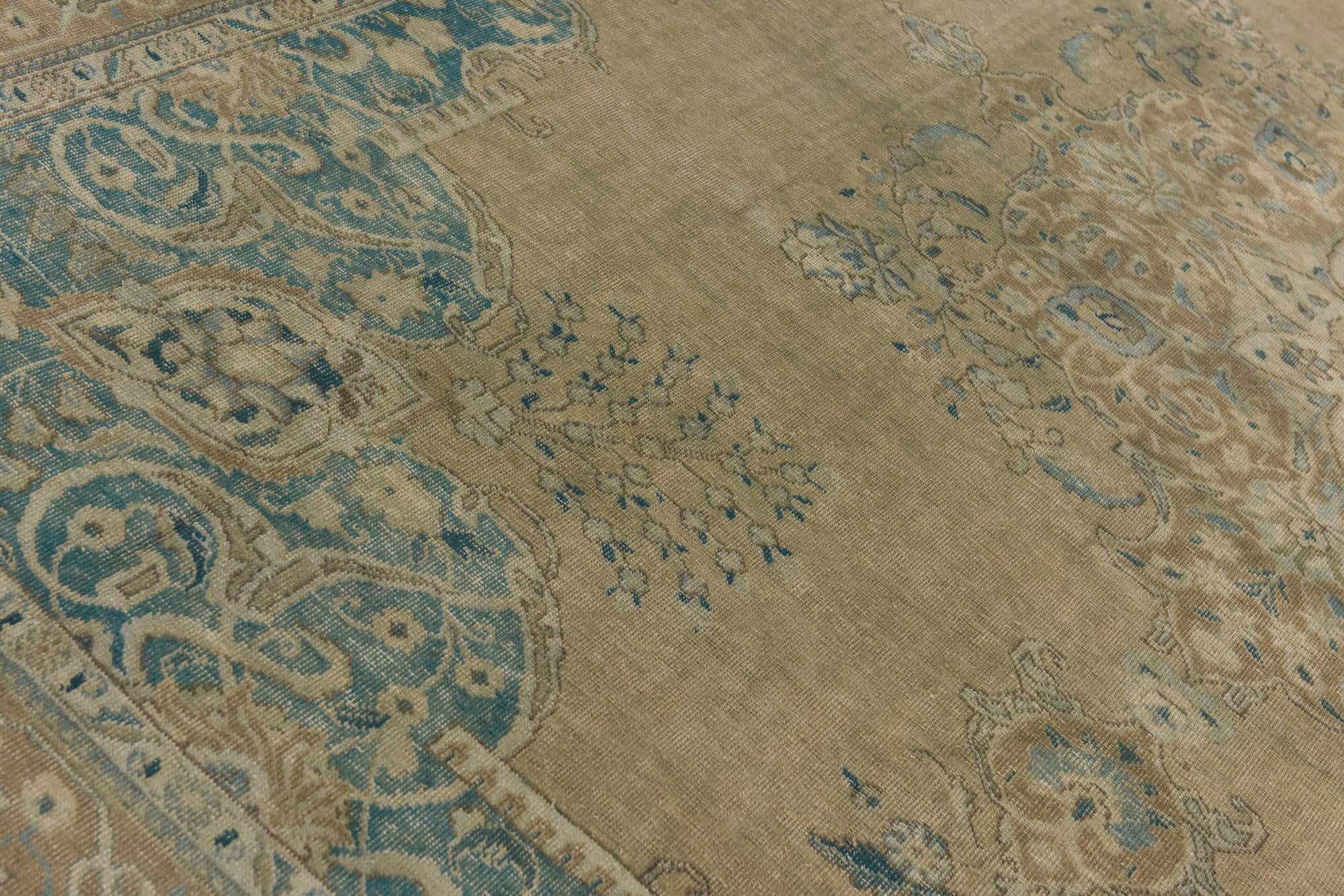 9' 5 x 12' 2 Hand Knotted Ultra Vintage Persian Wool Rug