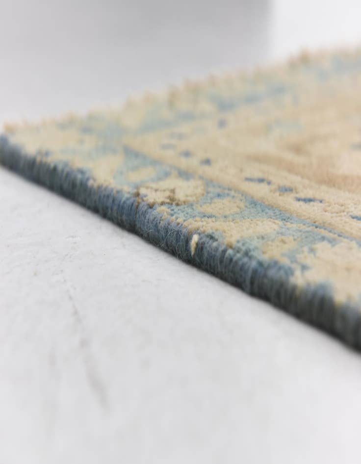 Detail image of 7' 6 x 11'  Hand Knotted Ultra Vintage Persian Wool Rug