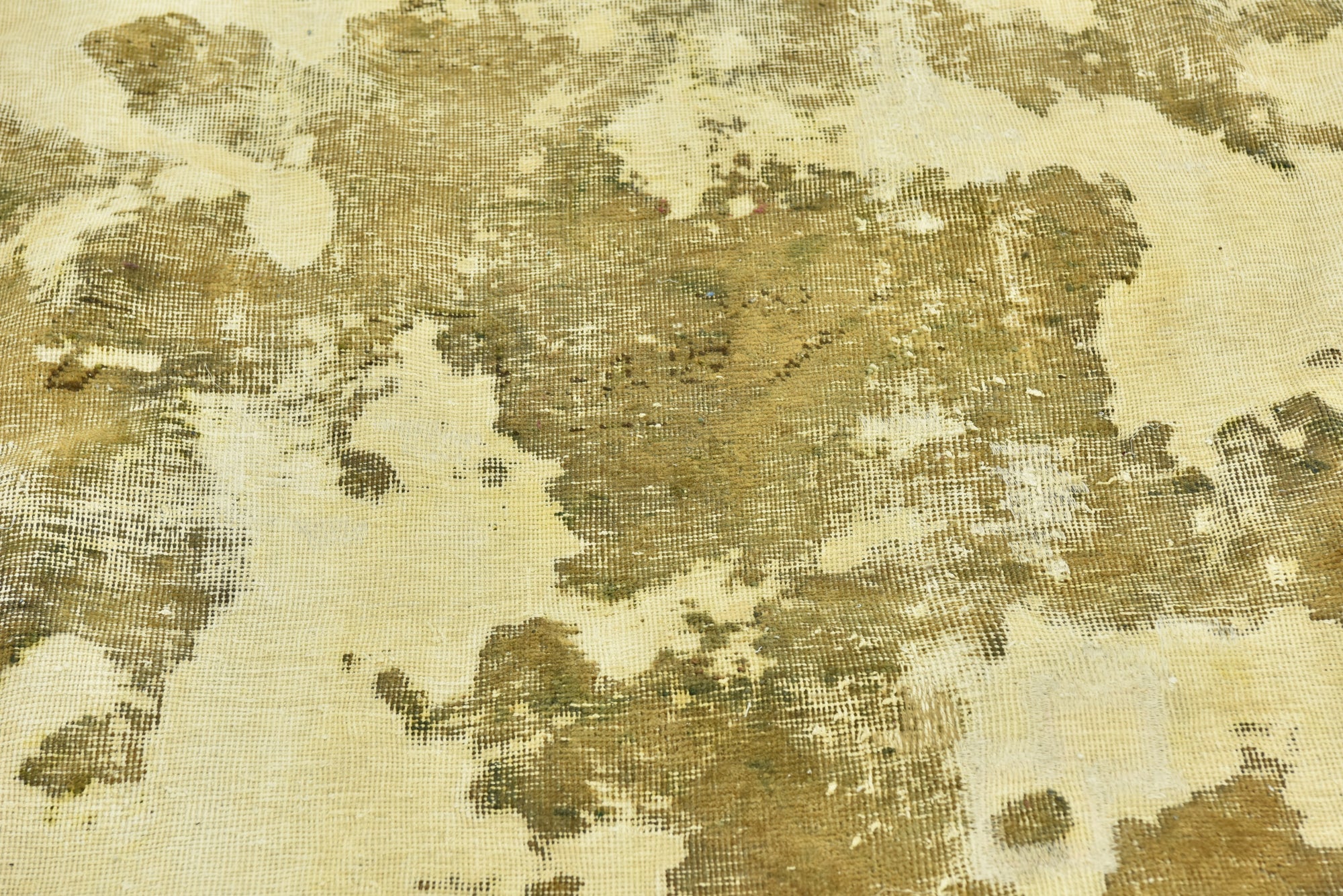 8' x 10' 3 Hand Knotted Ultra Vintage Persian Wool Rug