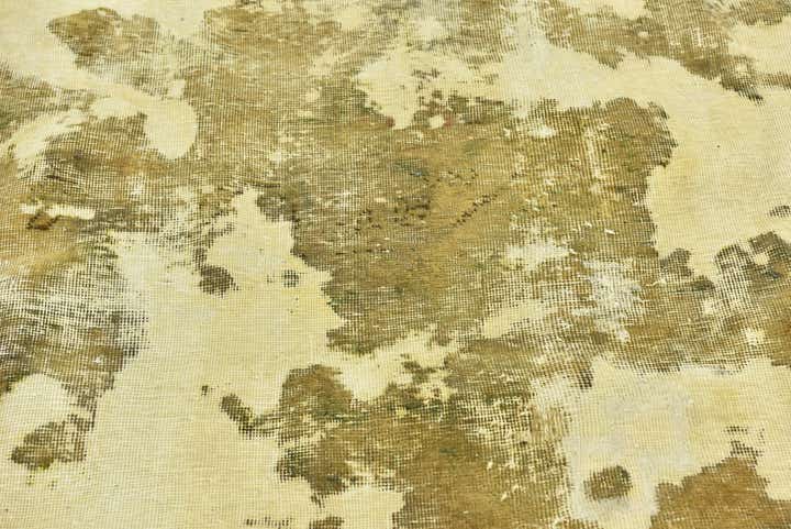 8' x 10' 3 Hand Knotted Ultra Vintage Persian Wool Rug