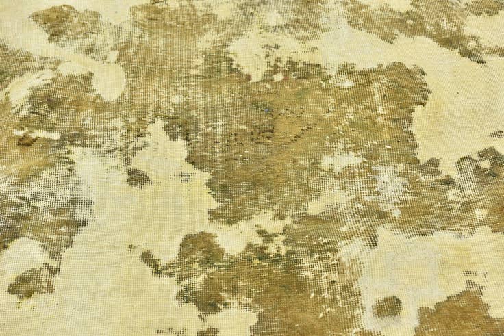 Detail image of 8' x 10' 3 Hand Knotted Ultra Vintage Persian Wool Rug