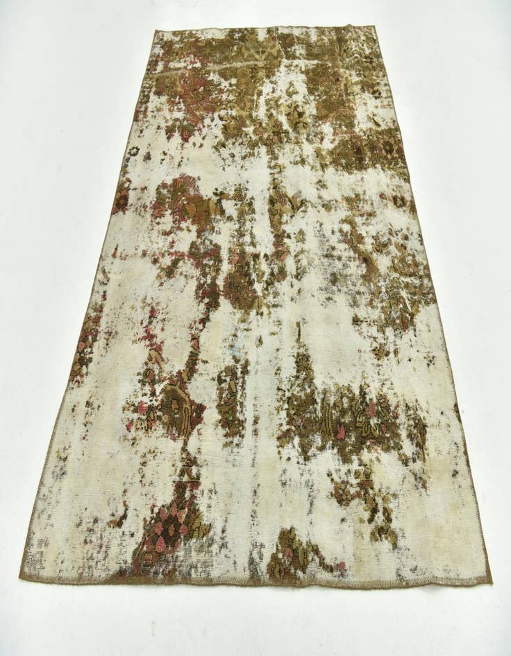 Detail image of 5' 9 x 7' 6  Hand Knotted Ultra Vintage Persian Wool Rug