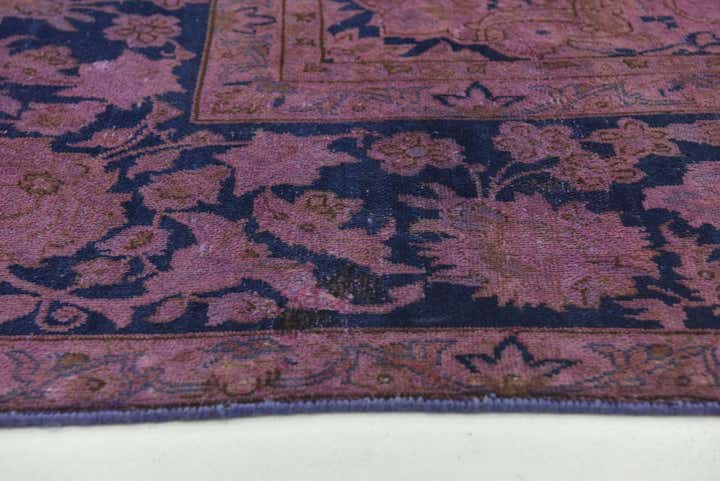 9' 7 x 13' 9 Hand Knotted Ultra Vintage Persian Wool Rug