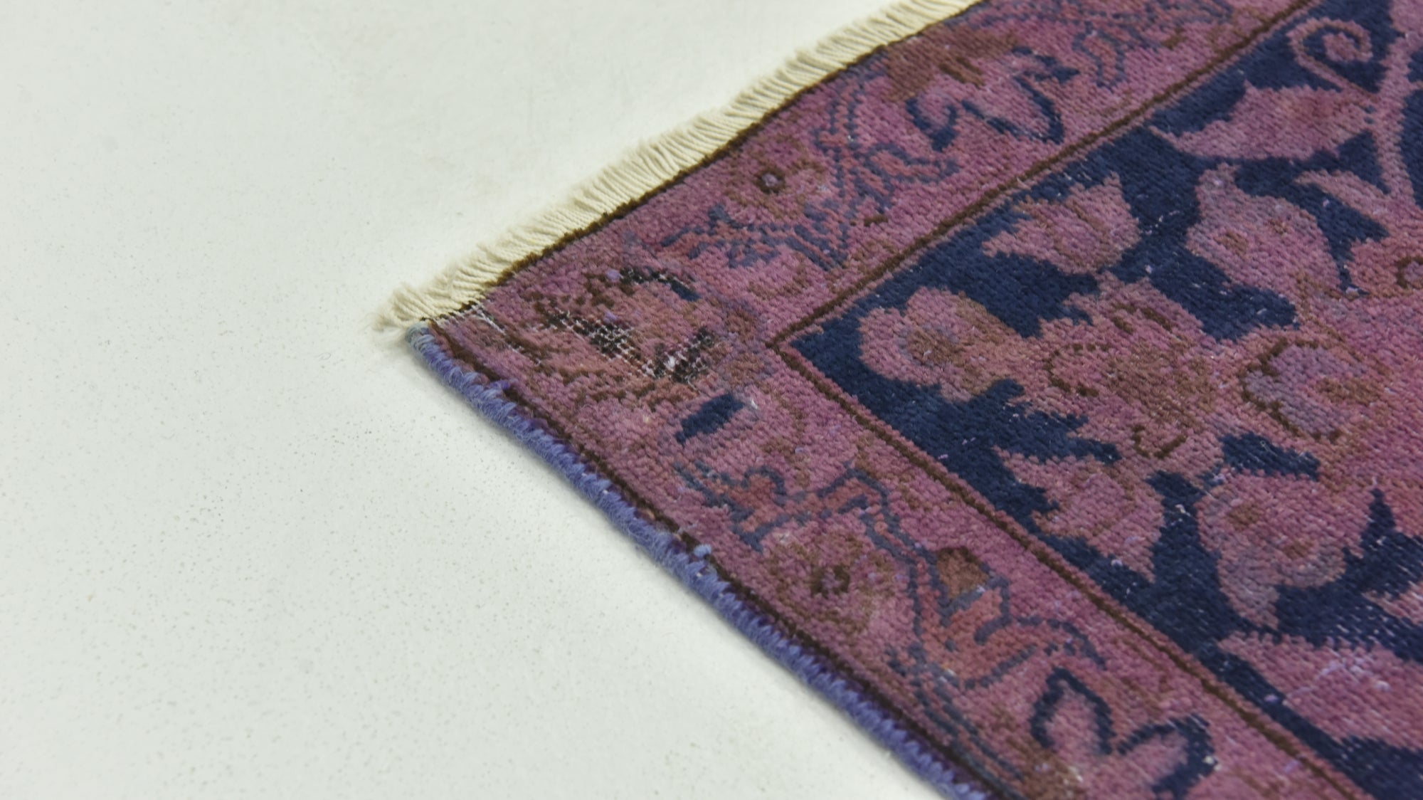 9' 7 x 13' 9 Hand Knotted Ultra Vintage Persian Wool Rug