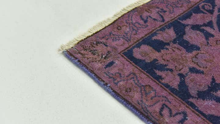 9' 7 x 13' 9 Hand Knotted Ultra Vintage Persian Wool Rug