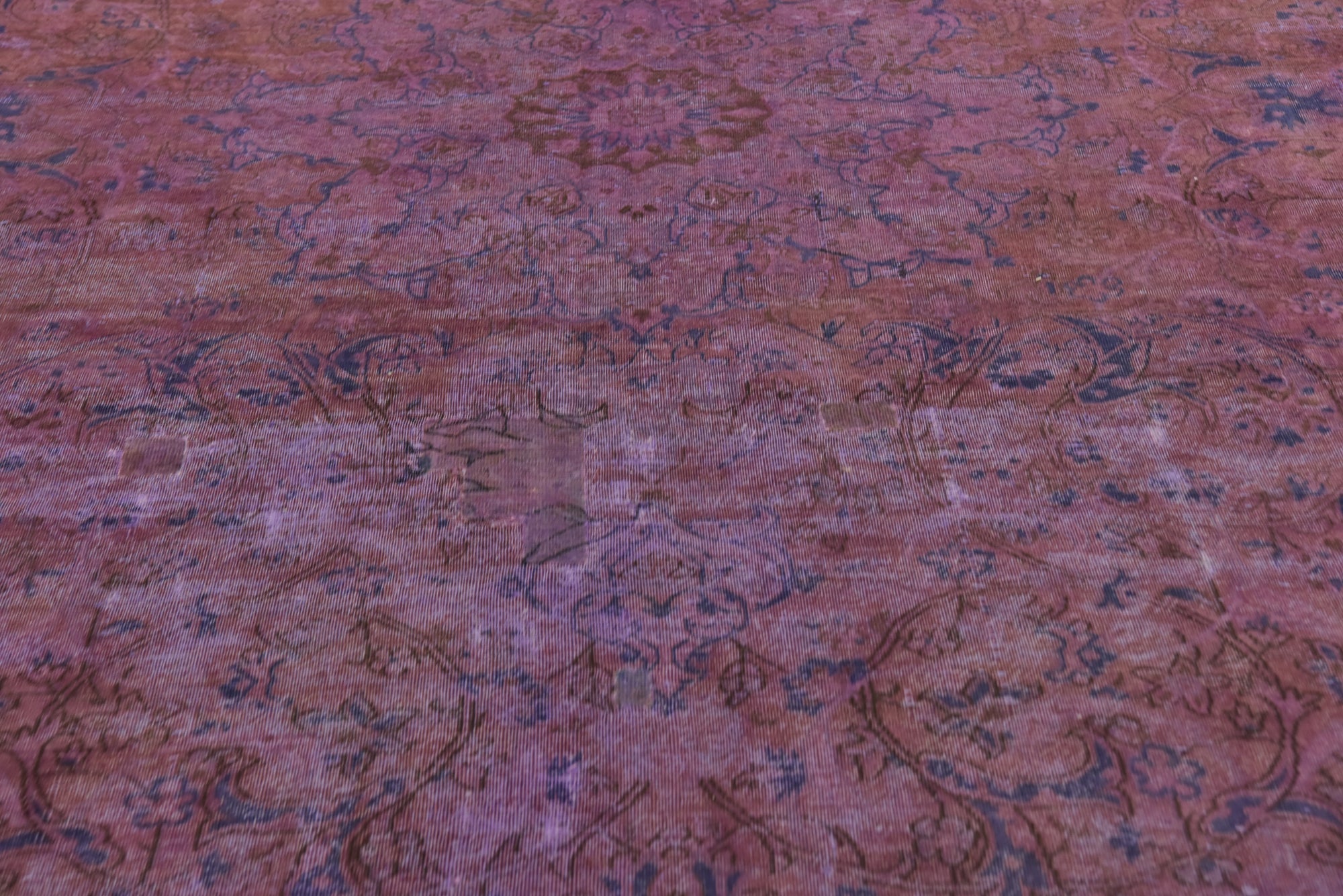 9' 7 x 13' 9 Hand Knotted Ultra Vintage Persian Wool Rug