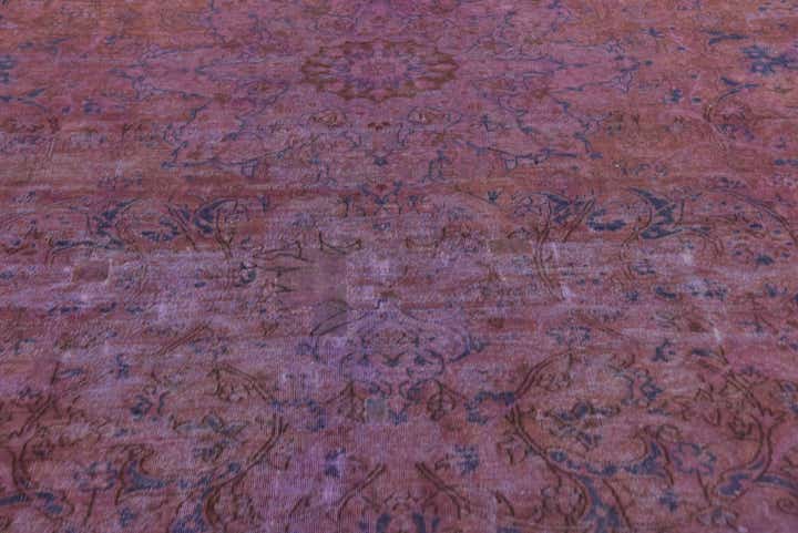 9' 7 x 13' 9 Hand Knotted Ultra Vintage Persian Wool Rug