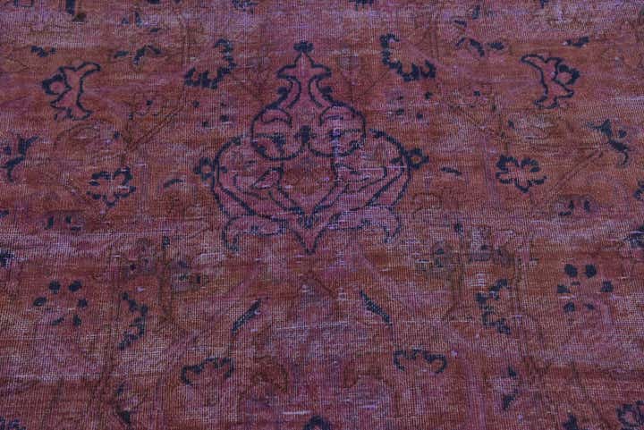 9' 7 x 13' 9 Hand Knotted Ultra Vintage Persian Wool Rug