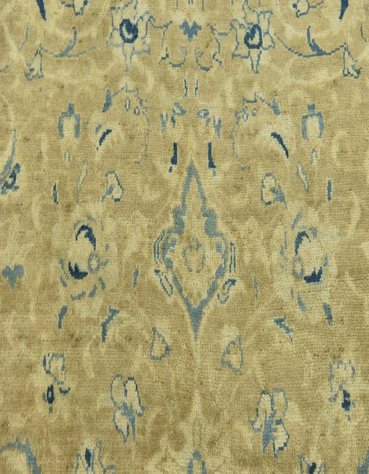 Detail image of 8' 8 x 11' 9 Hand Knotted Ultra Vintage Persian Wool Rug