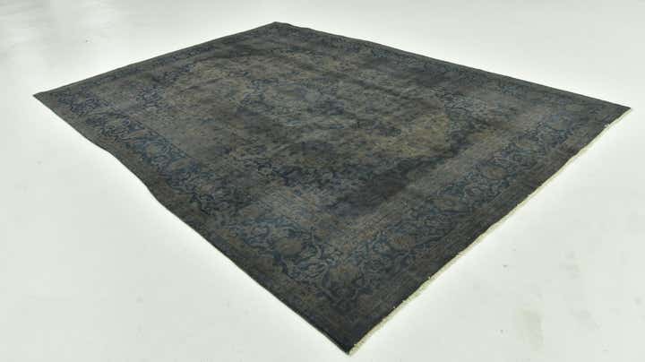 7' 9 x 10' 10 Hand Knotted Ultra Vintage Persian Wool Rug