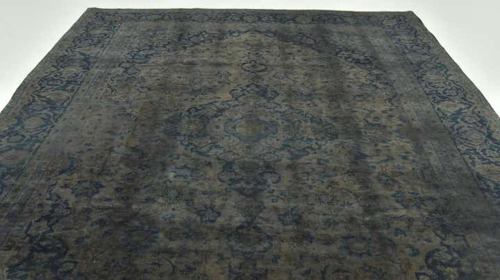 7' 9 x 10' 10 Hand Knotted Ultra Vintage Persian Wool Rug