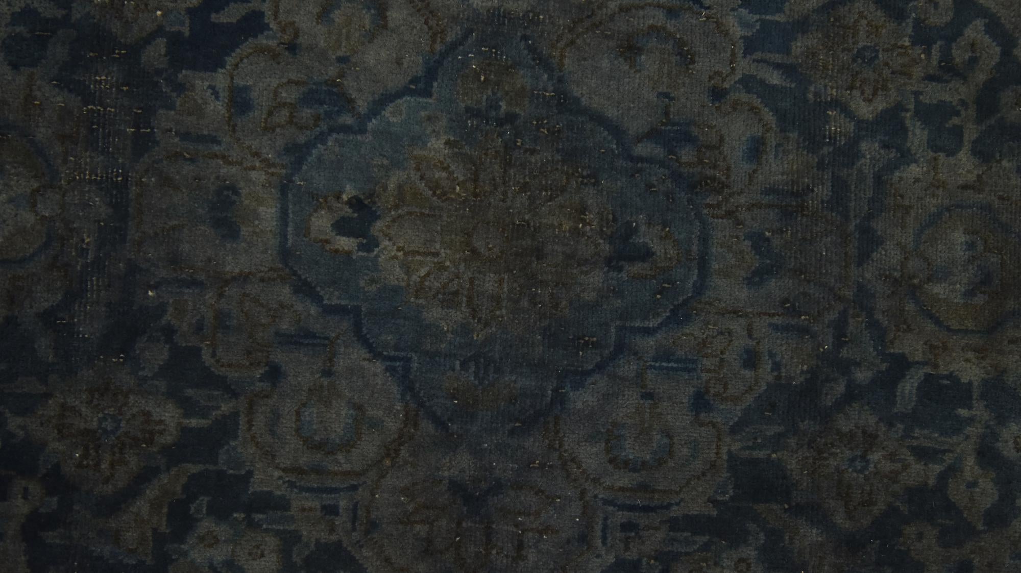 7' 9 x 10' 10 Hand Knotted Ultra Vintage Persian Wool Rug