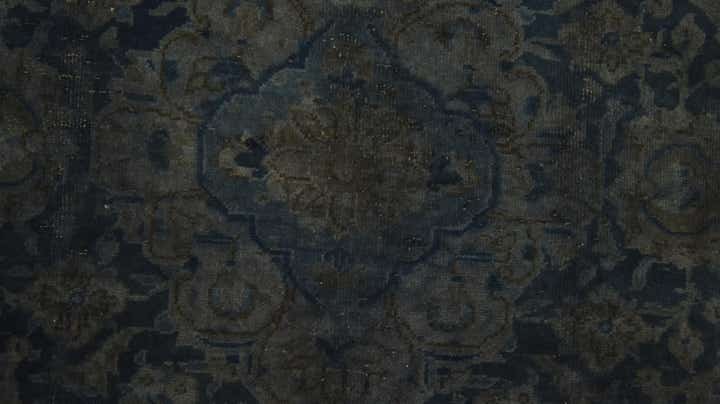 7' 9 x 10' 10 Hand Knotted Ultra Vintage Persian Wool Rug