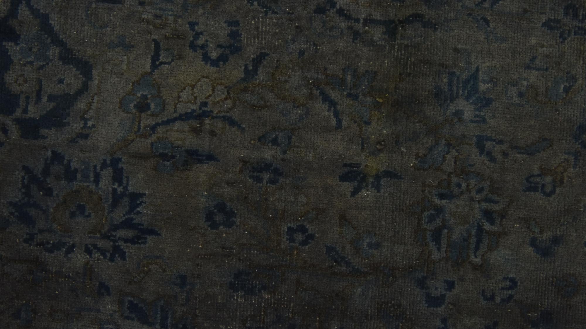 7' 9 x 10' 10 Hand Knotted Ultra Vintage Persian Wool Rug