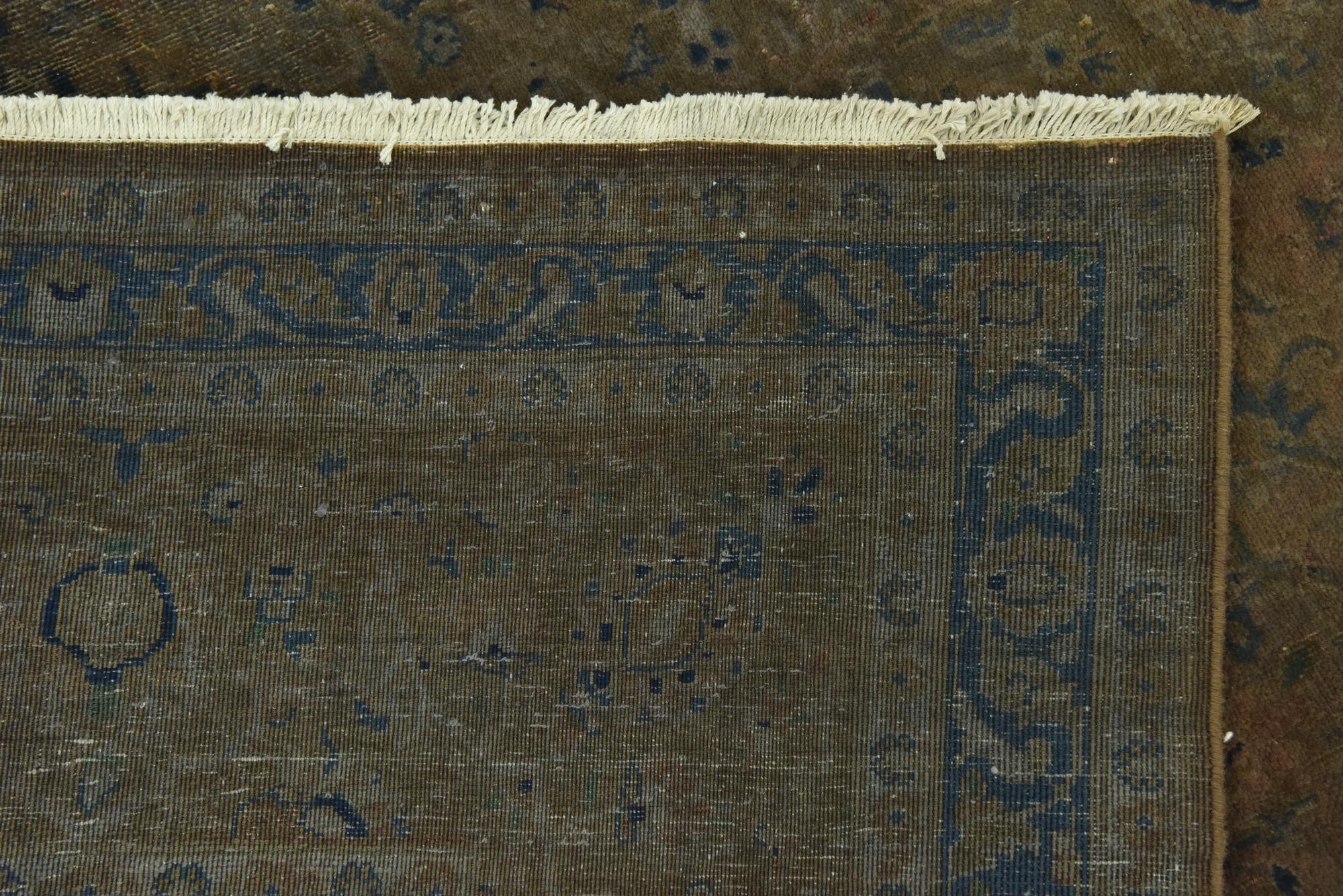 9' 9 x 12' 8 Hand Knotted Ultra Vintage Persian Wool Rug