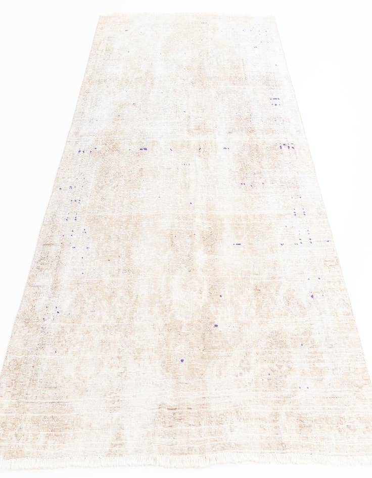 Detail image of 5' 7 x 8' 7  Hand Knotted Ultra Vintage Persian Wool Rug