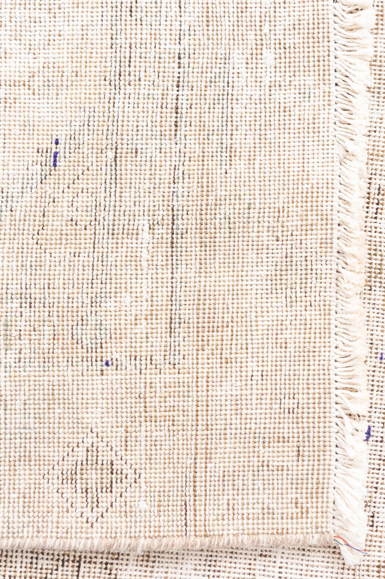 5' 7 x 8' 7 Hand Knotted Ultra Vintage Persian Wool Rug