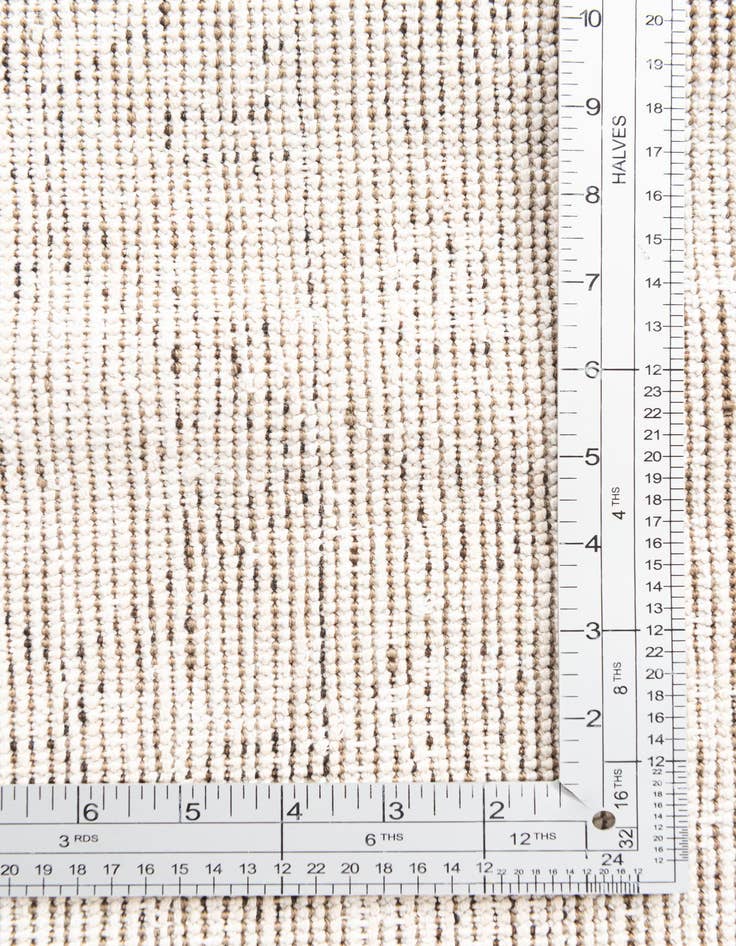 Detail image of 6' 4 x 9'  Hand Knotted Ultra Vintage Persian Wool Rug