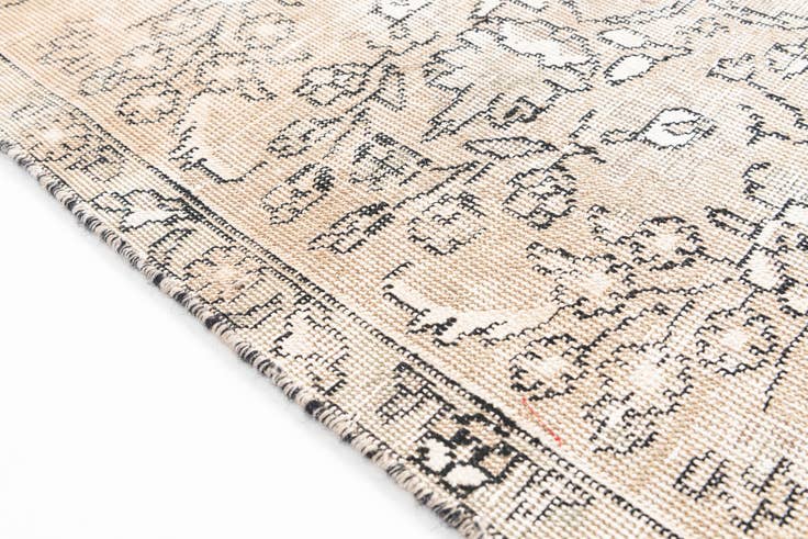 Detail image of 5' 8 x 9' 3 Hand Knotted Ultra Vintage Persian Wool Rug