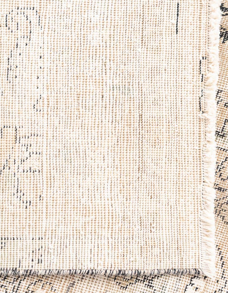 Detail image of 5' 8 x 9' 3  Hand Knotted Ultra Vintage Persian Wool Rug