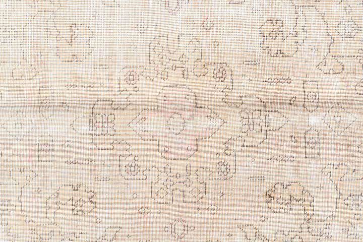 5' x 8' 3 Hand Knotted Ultra Vintage Persian Wool Rug