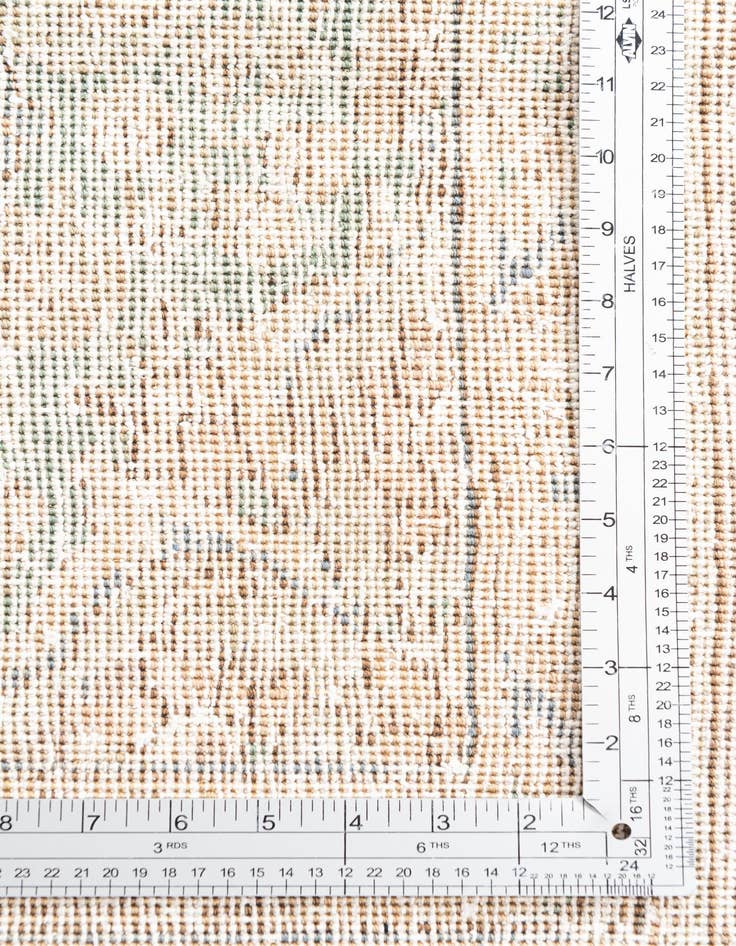 Detail image of 6' 3 x 9' 2  Hand Knotted Ultra Vintage Persian Wool Rug