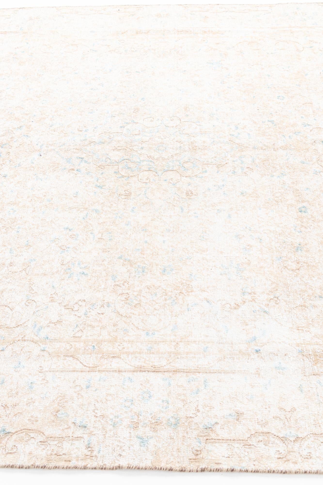 7' 8 x 10' 8 Hand Knotted Ultra Vintage Persian Wool Rug