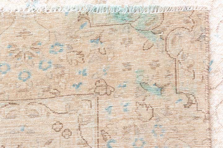 7' 8 x 10' 8 Hand Knotted Ultra Vintage Persian Wool Rug
