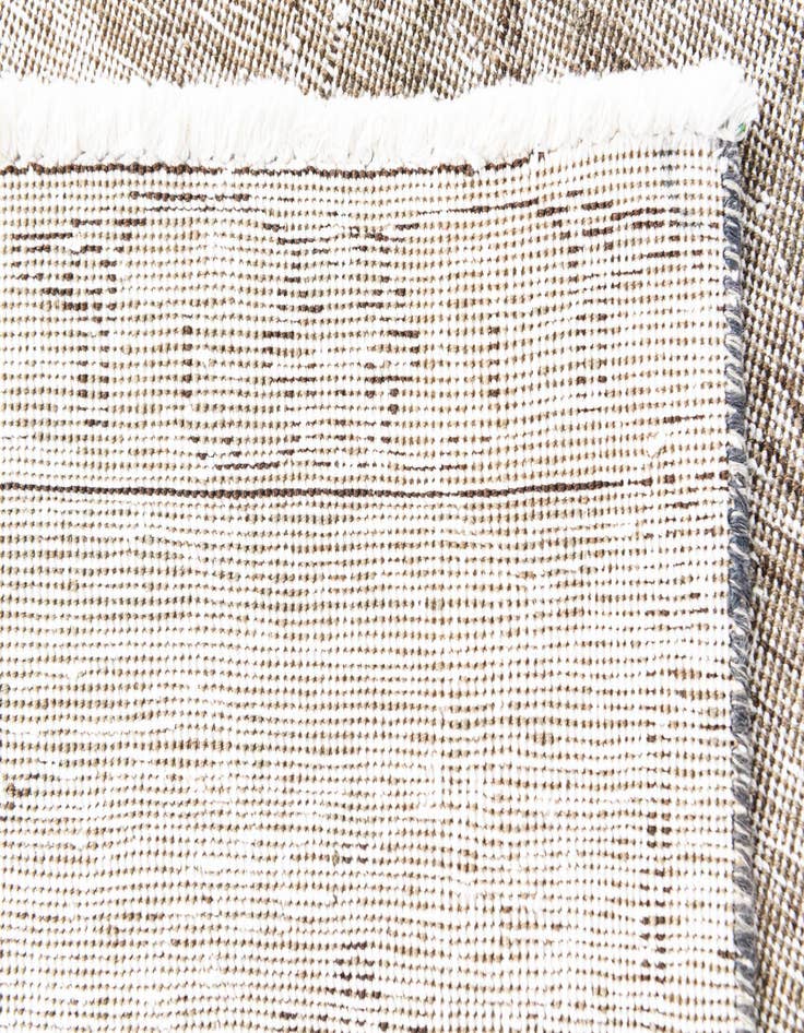 Detail image of 9' 6 x 12'  Hand Knotted Ultra Vintage Persian Wool Rug