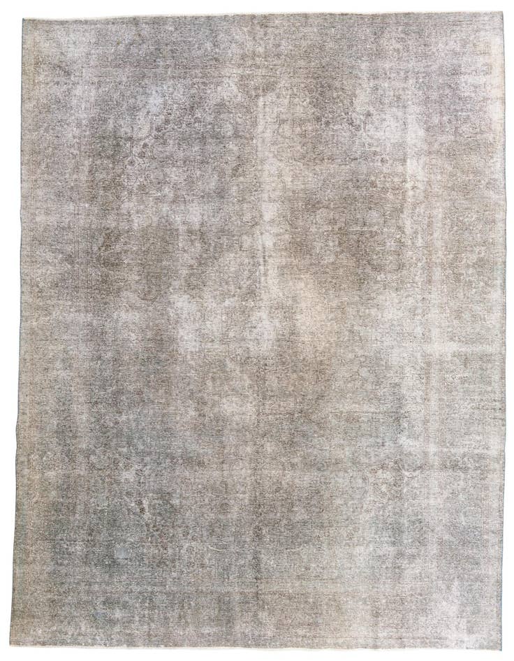 Detail image of 7' 2 x 10' 5 Hand Knotted Ultra Vintage Persian Wool Rug