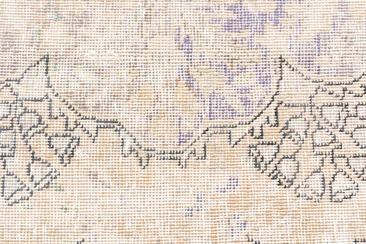 Detailansicht von 220cm x 330cm Handgeknüpft Ultra Vintage Persisch Wolle Teppich