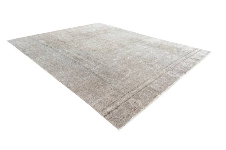 Detail image of 8' 8 x 11' 5 Hand Knotted Ultra Vintage Persian Wool Rug