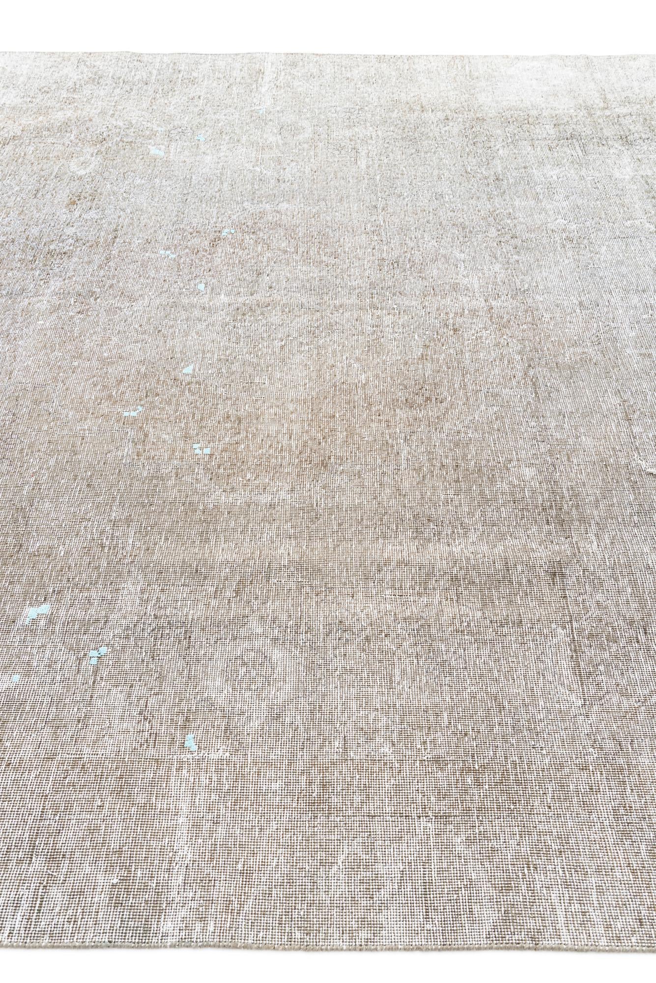 8' 8 x 11' 5 Hand Knotted Ultra Vintage Persian Wool Rug