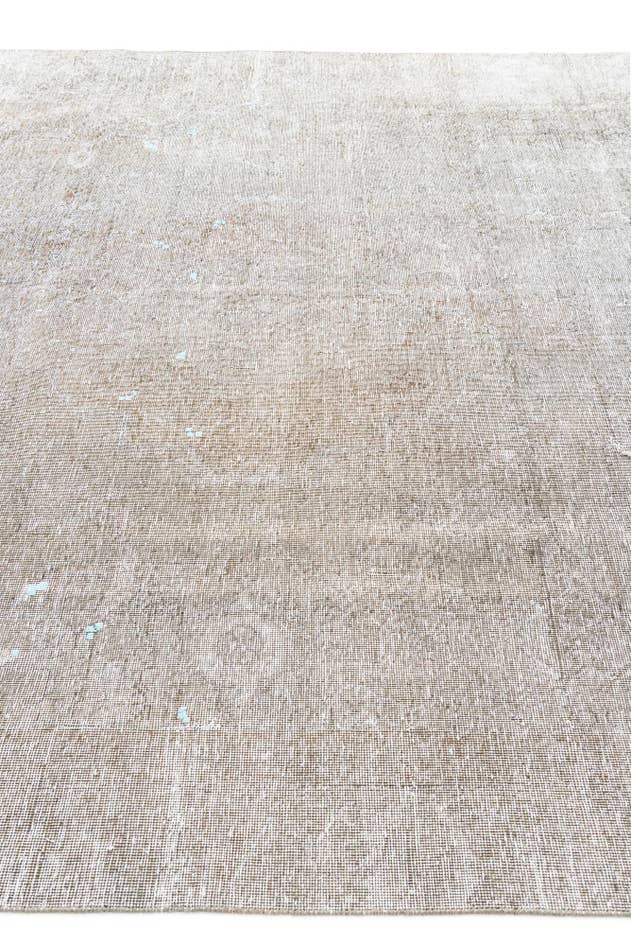 Detail image of 8' 8 x 11' 5 Hand Knotted Ultra Vintage Persian Wool Rug